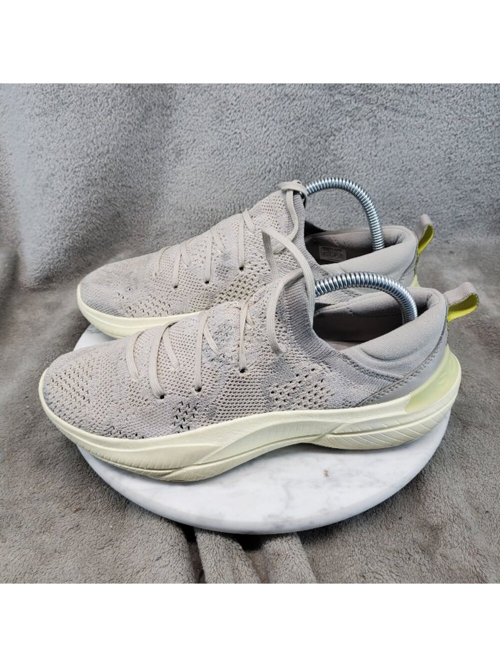 Sorel Shoes Womens Size 8.5 Gray Explorer Blitz Stride Lace Up Sneakers *Read*